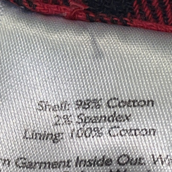 Eddie Bauer Boyfriend Fit Flannel Lined Jeans. Size 10. - Picture 3 of 11